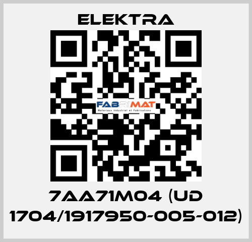 7AA71M04 (UD 1704/1917950-005-012) ELEKTRA