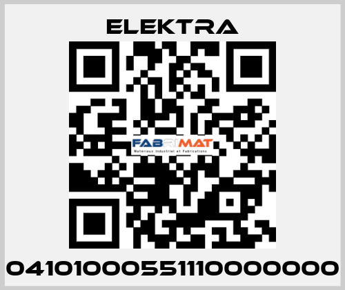 04101000551110000000 ELEKTRA