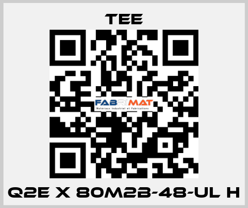 Q2E X 80M2B-48-UL H TEE