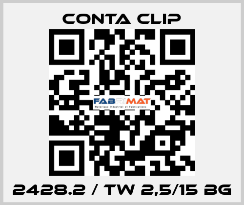 2428.2 / TW 2,5/15 BG Conta Clip