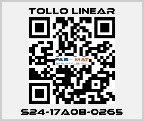 S24-17A08-0265 Tollo Linear