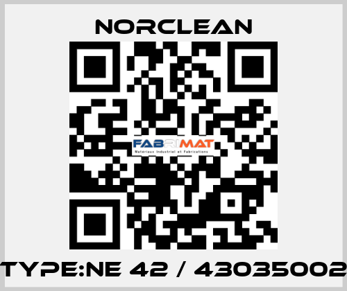 type:NE 42 / 43035002 Norclean