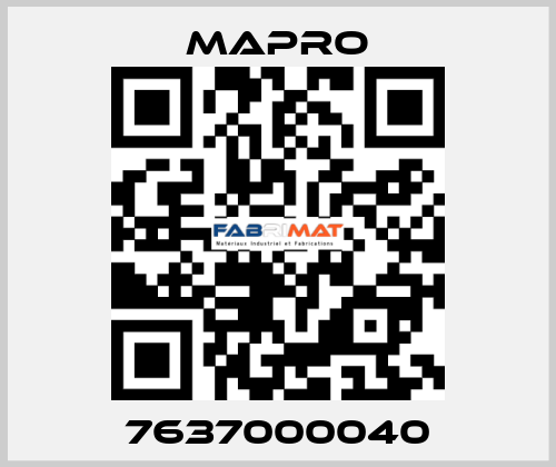 7637000040 Mapro