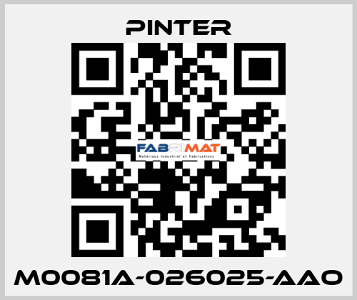 M0081A-026025-AAO Pinter