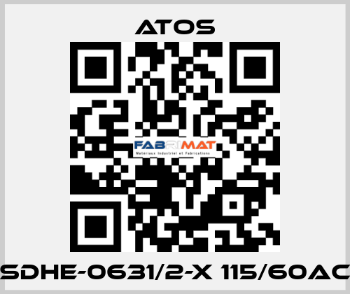 SDHE-0631/2-X 115/60AC Atos