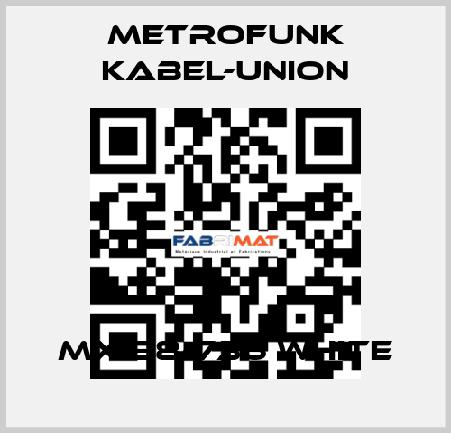 MX 28-736 white METROFUNK KABEL-UNION