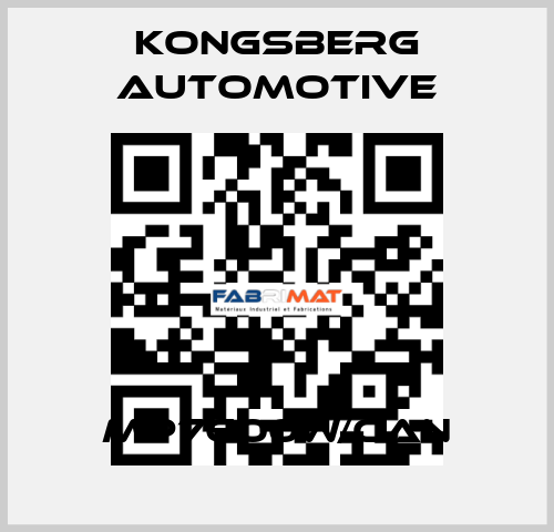 MP7600W/CAN Kongsberg Automotive