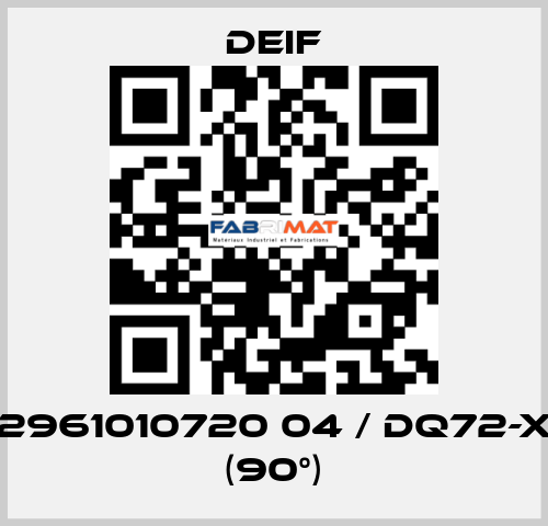 2961010720 04 / DQ72-x (90°) Deif