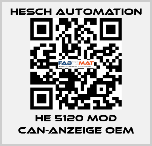 HE 5120 MOD CAN-Anzeige OEM Hesch Automation