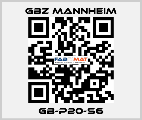 GB-P20-S6 GBZ MANNHEIM