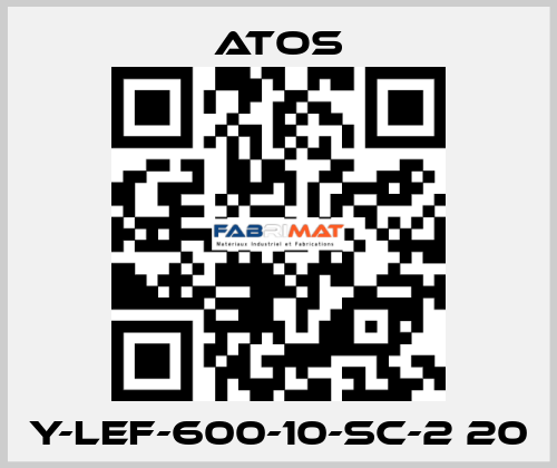 Y-LEF-600-10-SC-2 20 Atos