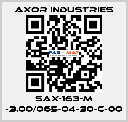 SAX-163-M -3.00/065-04-30-C-00 Axor Industries