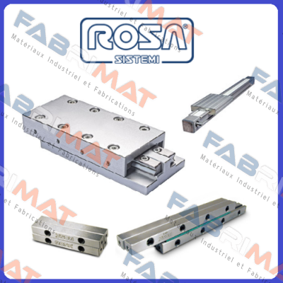 ROSA guide trolley, flange long ROSA SISTEMI