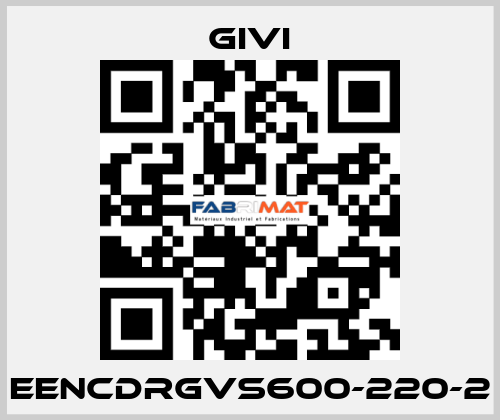 EENCDRGVS600-220-2 Givi