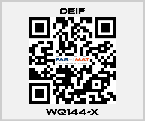 WQ144-X Deif