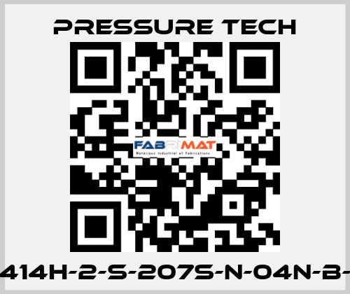 MF414H-2-S-207S-N-04N-B-SV Pressure Tech