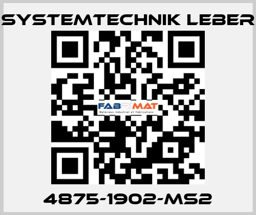 4875-1902-MS2 Systemtechnik LEBER