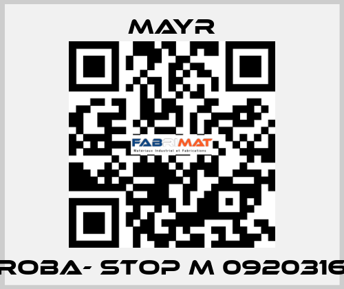 ROBA- stop M 0920316 Mayr