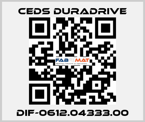 DIF-0612.04333.00 Ceds Duradrive