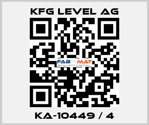 KA-10449 / 4 KFG Level AG