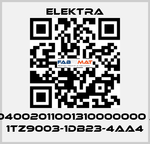 04002011001310000000 / 1TZ9003-1DB23-4AA4 ELEKTRA