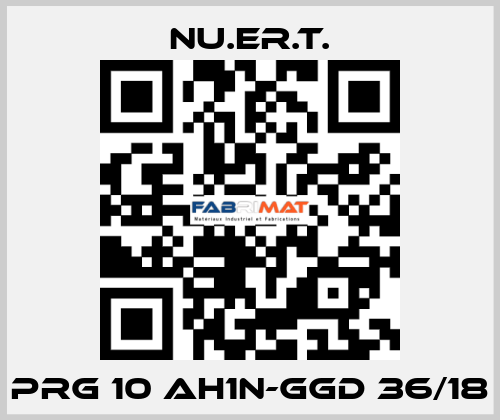 PRG 10 AH1N-GGD 36/18 NU.ER.T.