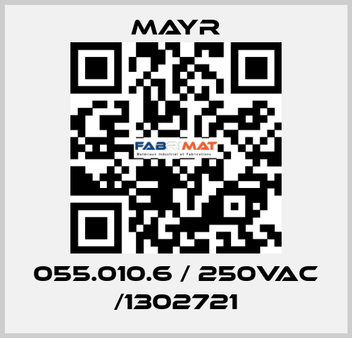 055.010.6 / 250VAC /1302721 Mayr