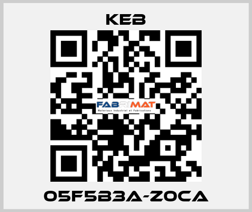 05F5B3A-Z0CA KEB