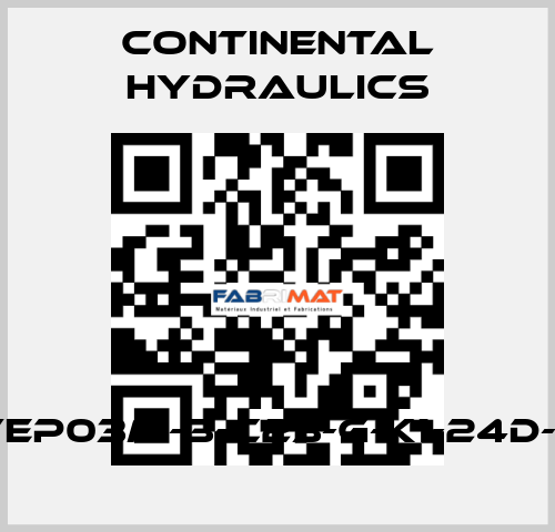 VEP03M-3-C23-G-K1-24D-B Continental Hydraulics