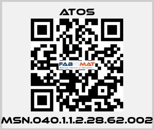 MSN.040.1.1.2.28.62.002 Atos