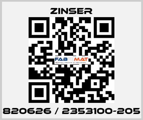 820626 / 2353100-205 Zinser