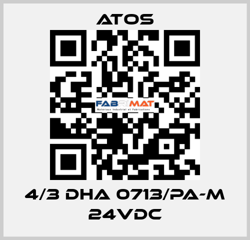 4/3 DHA 0713/PA-M 24VDC Atos