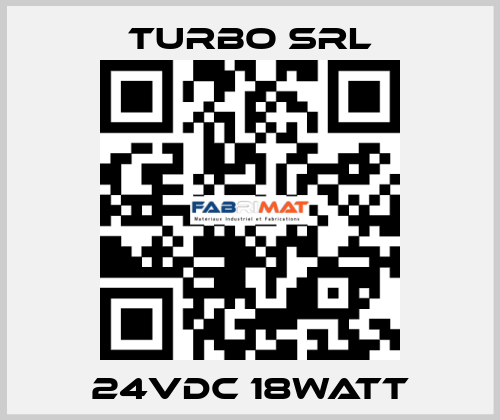 24VDC 18WATT Turbo SRL