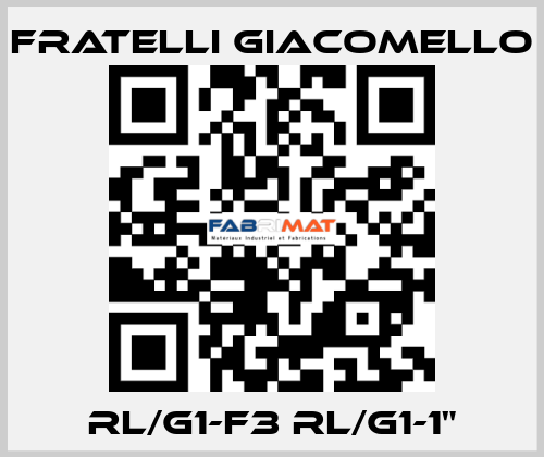 RL/G1-F3 RL/G1-1" Fratelli Giacomello