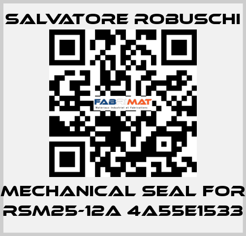 mechanical seal for RSM25-12A 4A55E1533 SALVATORE ROBUSCHI