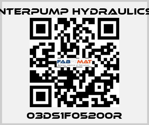 03DS1F05200R Interpump hydraulics