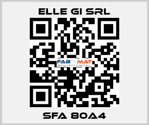 SFA 80A4 ELLE GI SRL