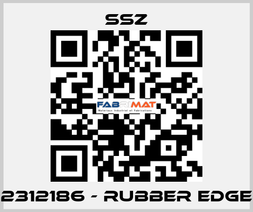 2312186 - rubber edge Ssz