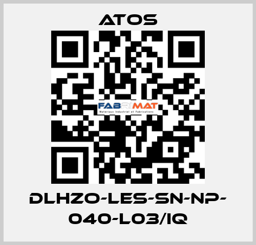 DLHZO-LES-SN-NP- 040-L03/IQ Atos