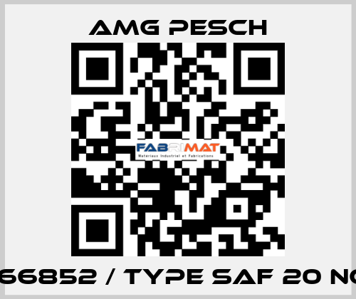 166852 / type SAF 20 NC AMG Pesch