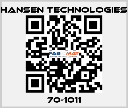 70-1011 HANSEN TECHNOLOGIES