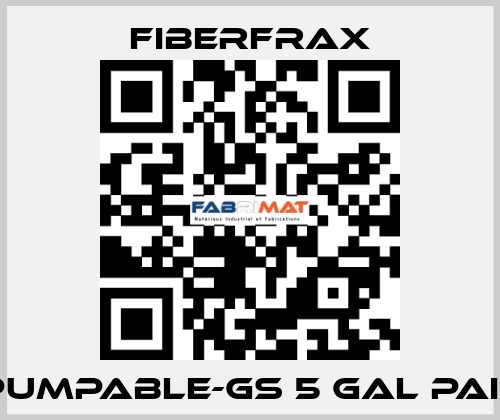 Pumpable-GS 5 GAL Pail Fiberfrax