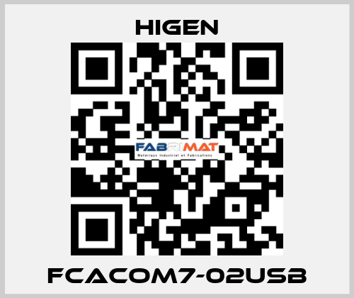 FCACOM7-02USB Higen