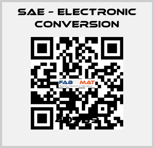 40989 SAE – Electronic Conversion