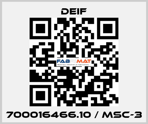 700016466.10 / MSC-3 Deif