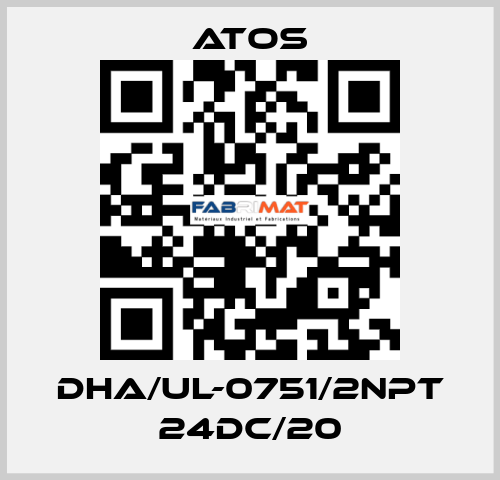 DHA/UL-0751/2NPT 24DC/20 Atos