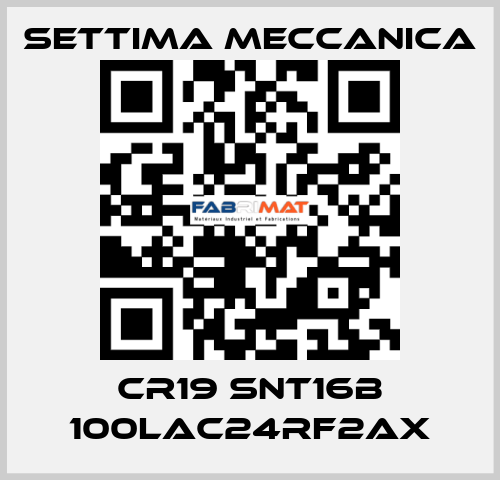 CR19 SNT16B 100LAC24RF2AX Settima Meccanica