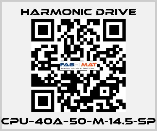 CPU–40A–50–M-14.5-SP Harmonic Drive