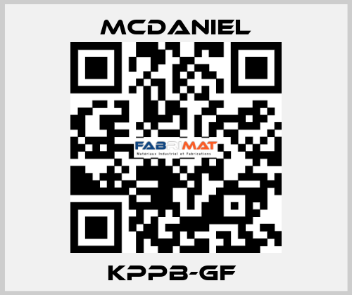 KPPB-GF  McDANIEL