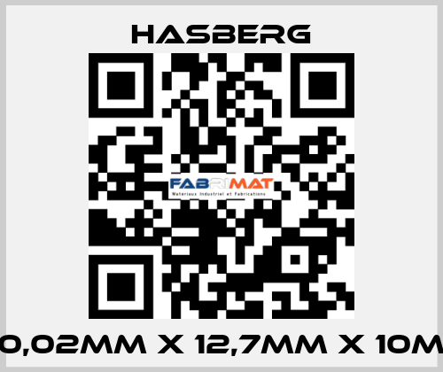 0,02MM X 12,7MM X 10M Hasberg